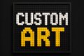 Custom LEGO Mosaic Art | Custom Text, Logo & Photo